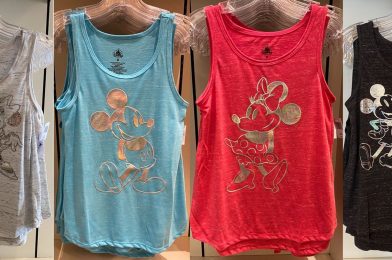 PHOTOS: New Mickey and Minnie Mouse Tank Tops Bring Matching Summer Style to Walt Disney World