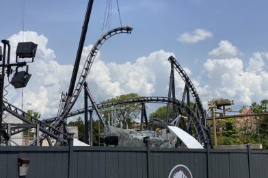 PHOTOS: Even More Track Rises for Jurassic Park’s “Velocicoaster” at Universal’s Islands of Adventure