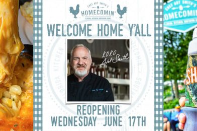 Chef Art Smith’s Homecomin’ at Disney Springs Releases Limited Reopening Menu