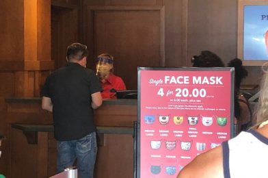 PHOTOS: Disney Springs Cast Members Spotted Wearing Face Shields