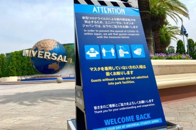 PHOTOS, VIDEO: Universal Studios Japan Releases Enhanced Safety Guidelines for Visitors Ahead of June 8th Soft Opening