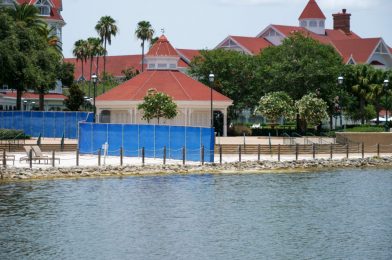 PHOTOS: Construction Work Continues Splitting Disney’s Grand Floridian Resort & Spa Prior to NBA Players Arrival