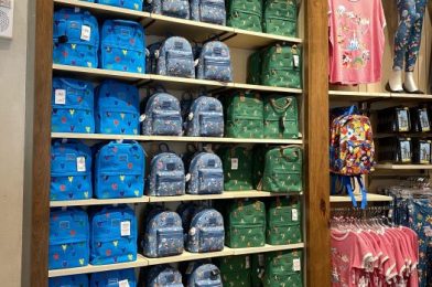New Disney Loungefly Canvas Backpacks Have Magical Designs