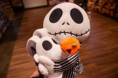 PHOTOS: New Adorable Jack Skellington and Zero Plush Arrive from Halloween Town to Disney Springs
