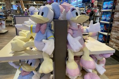 Springtime Lingers on with These Pastel Seersucker Plush at Disney Springs