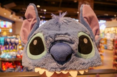 PHOTOS: Fuzzy New Stitch Hat Wrecks Adorable Havoc in Disney Springs