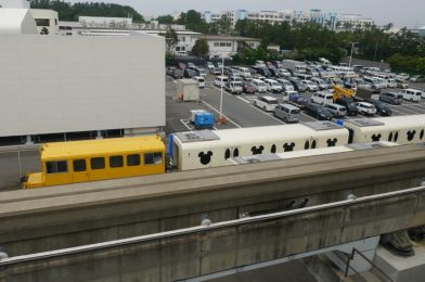 PHOTOS: Monorail Yellow Retired on Tokyo Disney Resort’s Disney Resort Line