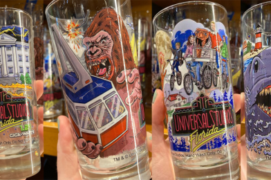 PHOTOS: New Universal Studios Florida 30th Anniversary Vintage Attraction Drink Glasses Now Back In Stock