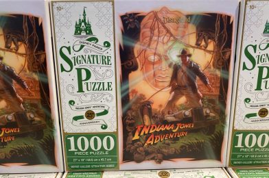 PHOTOS: New Indiana Jones Adventure 25th Anniversary Disney Parks Signature Puzzle Swings Into Disney Springs