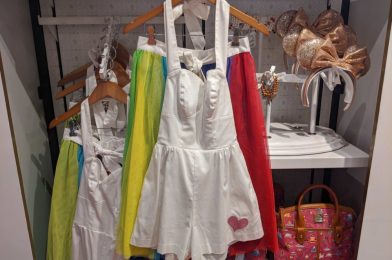 PHOTOS: New “Inside Out” Rainbow Unicorn Romper is a Dream Production at Disney Springs