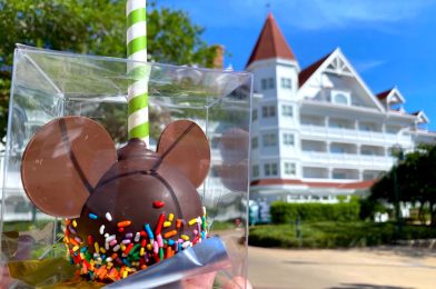 REVIEW: New Mickey “Welcome Back” Celebration Cake Pop at Disney’s Grand Floridian Resort & Spa