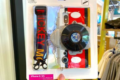 PHOTOS: New Mickey Mouse Camera Phone Case With Strap Arrives at Disney Springs