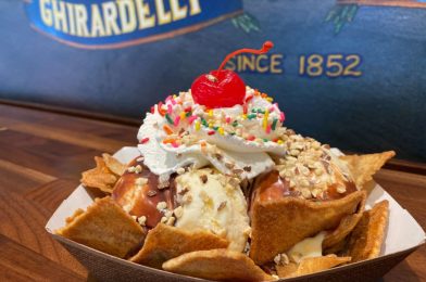 REVIEW: New Nacho Sundae is “Nacho” Average Dessert at Ghirardelli Soda Fountain & Chocolate Shop at Disney Springs