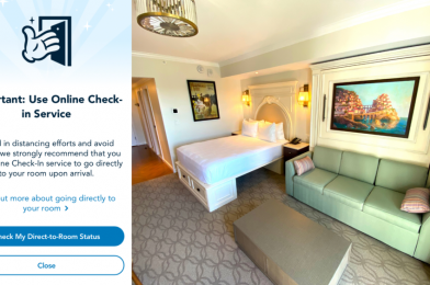 My Disney Experience Prompts “Strongly Recommend” That Guests Use Online Check-In to Aid in Social Distancing Efforts at Walt Disney World Resorts