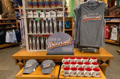 PHOTOS: New “Love is Universal” Pride Merchandise Collection Debuts at Universal Orlando Resort