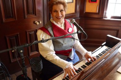 “The Piano Lady” Carol Stein Returning to the UK Pavilion for the Reopening of EPCOT