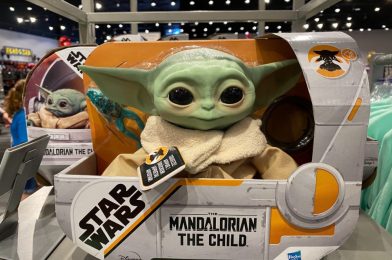 PHOTOS: New Baby Yoda “The Mandalorian” Talking Toy Lands at Walt Disney World