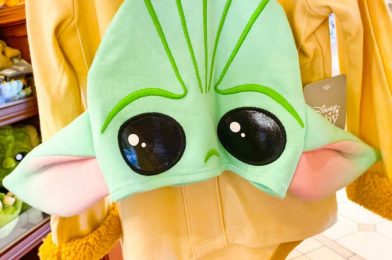 Hold Up — Disney Just Released a NEW Baby Yoda Shoulder Plush and We’re OBSESSED!
