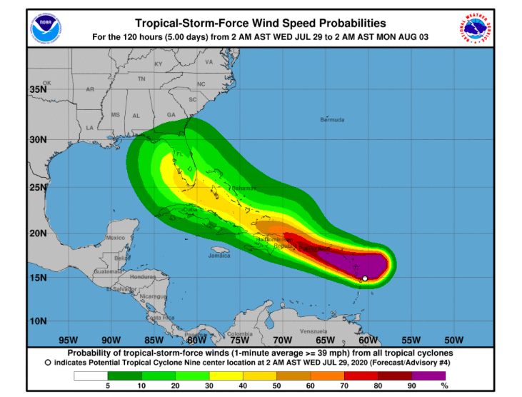 Potential Tropical Cyclone Nine Expected to Become Tropical Storm ...