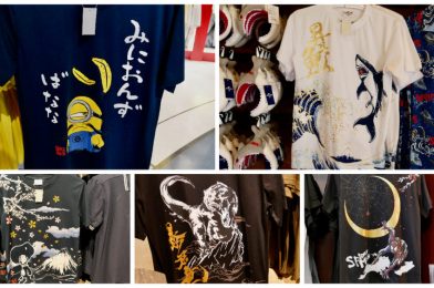 PHOTOS: Japanese Art-Style Character T-Shirts Available at Universal Studios Japan
