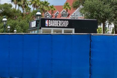 MORE Photos of the Newly Opened Disney World NBA Bubble Barbershop