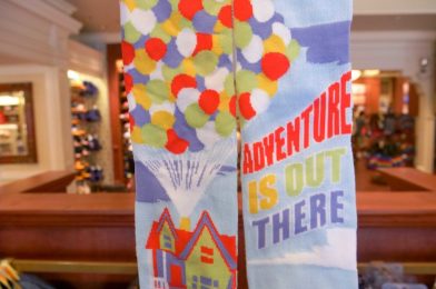 PHOTOS: Adventure is Out There With These New “Up” Socks Flying in at the Magic Kingdom