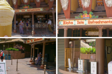 PHOTOS: Aloha Isle Reopens at the Magic Kingdom with Mobile Ordering and Social Distancing