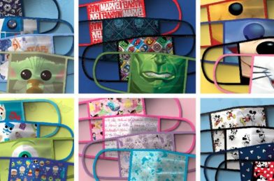 SHOP: shopDisney Extra Large Character Face Masks Now Available for Pre-Order