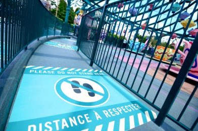 Disneyland Paris Shares Look at Social Distancing and Heath & Safety Measures Within the Parks