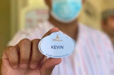 Cast Members at Disneyland Paris Receive Newly-Redesigned Name Tags for the Resort’s Reopening