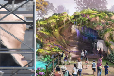 PHOTOS: Character Rockwork Spotted at Fantasy Springs Construction Site in Tokyo DisneySea