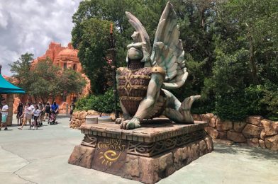 PHOTOS: Refurbishment on The Lost Continent’s Mythical Griffin is Now Complete at Universal’s Islands of Adventure