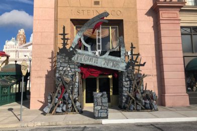 PHOTOS: More Chilling Details Added to Halloween Horror Nights 30 Tribute Store Facade at Universal Studios Florida