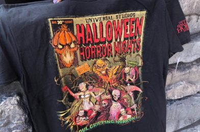 PHOTOS: NEW Halloween Horror Nights Comic Book Tee Arrives at the Tribute Store in Universal Studios Florida