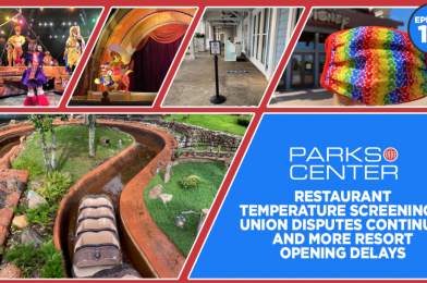 TONIGHT: ParksCenter – Restaurant Temperature Screenings, Union Disputes Continue, and More Resort Opening Delays – Ep. 112