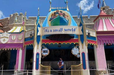 PHOTOS: Construction Walls Down at “it’s a small world” Queue After Refurbishment in the Magic Kingdom