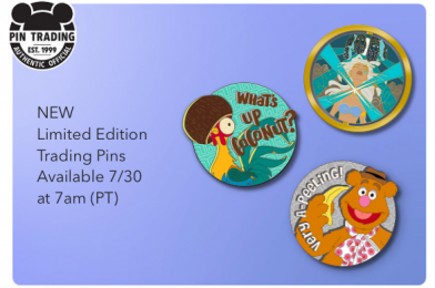 shopDisney Denies, Then Delays Advertised Disney Parks Pin Release for Today; Pins Go On Sale Tomorrow