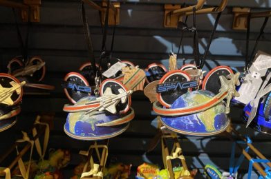 PHOTOS: New Mission: SPACE Mickey Ear Hat Ornament Lands at Walt Disney World