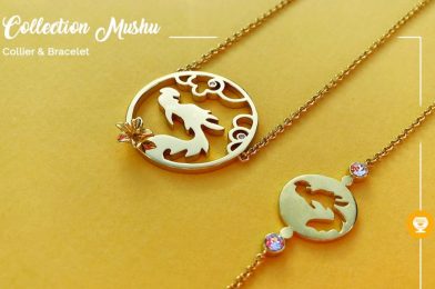 SHOP: Dazzling New Mulan & Mushu Jewelry Collection by Arribas France Will Bloom Exclusively in Disneyland Paris this Summer