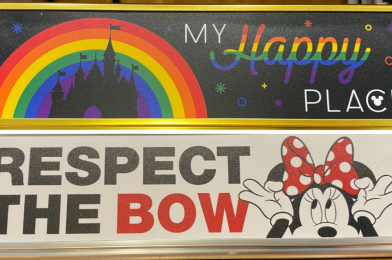 PHOTOS: New “My Happy Place” and “Respect the Bow” Disney Desk Plaques Arrive at Disney’s Hollywood Studios; Plus a Restock of Carousel of Progress Plaques