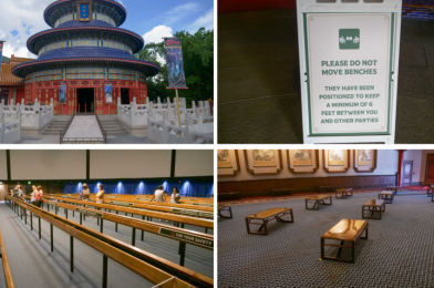 PHOTOS: Reflections of China Reopens with New Social Distancing Measures at EPCOT
