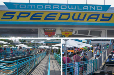 PHOTOS: Tomorrowland Speedway Reopens at the Magic Kingdom with Limited Cars, Social Distancing, and Updated Loading Procedures