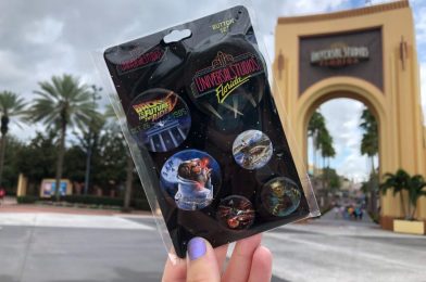 PHOTOS: New Universal Studios Florida 30th Anniversary Button Set Featuring Classic and Extinct Attractions Arrives at Universal Orlando Resort