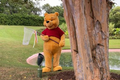 PHOTOS, VIDEO: Winnie the Pooh Hunts for Honey and Catches Kisses at EPCOT