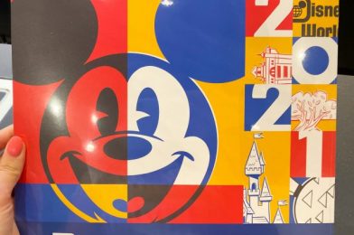 Is It 2021 Yet?! We Found a NEW Disney Parks Poster Calendar in Disney World!
