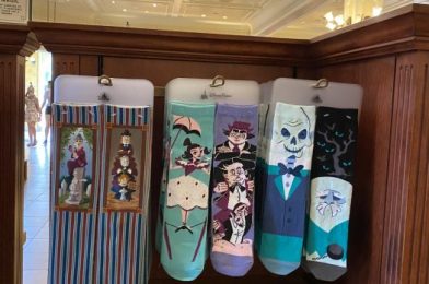 Are These Haunted Mansion Socks Actually Stretching?