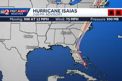 NEWS: White House Has Declared a Pre-Landfall Emergency in Florida in Anticipation of Hurricane Isaias