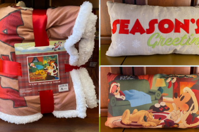 PHOTOS: New Christmas Pillow, Throw Blanket, Ornaments, and More are All Ready for the Holidays at Walt Disney World