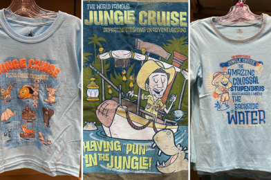 PHOTOS: Three New Jungle Cruise Shirts Sail Into Disneyland Resort