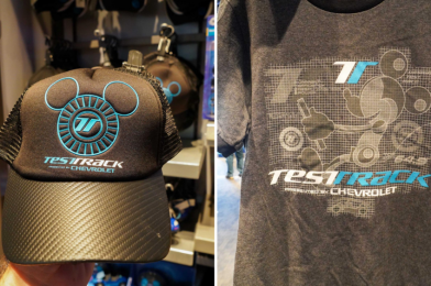 PHOTOS: New Test Track Mickey Mouse Hat and T-Shirt Arrive at Walt Disney World